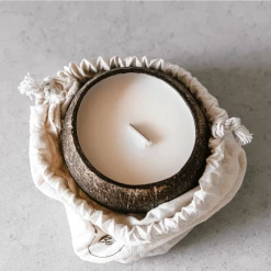 Rustic White & Wood Coconut Soy Candles - Various Scents