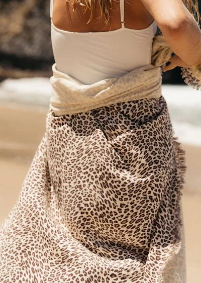 Rustic White & Wood The Beach People - Amur Leopard Travel Towel - Due To Come Back - ETA To Follow 9 Rustic White & Wood The Beach People - Amur Leopard Travel Towel - Due To Come Back - ETA To Follow