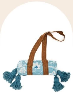 Rustic White & Wood Wandering Folk Picnic Rugs Arctic Folk Picnic Rug