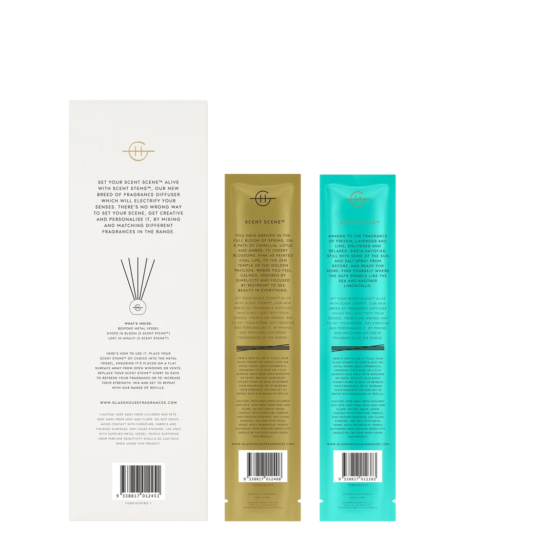 Rustic White & Wood SCENT SCENE™ DUO Glasshouse Fragrances 5 Rustic White & Wood SCENT SCENE™ DUO Glasshouse Fragrances