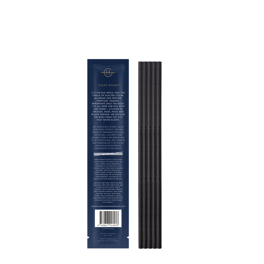 Rustic White & Wood I'LL TAKE MANHATTAN - REPLACEMENT SCENT STEMS 4 Rustic White & Wood I'LL TAKE MANHATTAN - REPLACEMENT SCENT STEMS