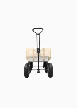 Rustic White & Wood The Beach People - Beach Cart - Stone Little Ones