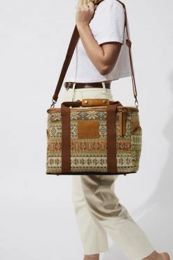 Rustic White & Wood Acacia Cooler Bag - Dusk 11 Rustic White & Wood Acacia Cooler Bag - Dusk