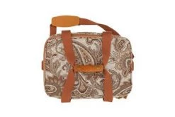 Rustic White & Wood Acacia Cooler Bag - Hazel Wandering Folk Picnic Rugs
