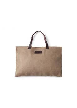 Rustic White & Wood The Beach People - Poesie Jute Bag Lifestyle Bags