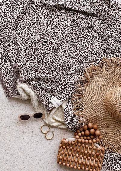 Rustic White & Wood The Beach People - Amur Leopard Travel Towel - Due To Come Back - ETA To Follow 2 Rustic White & Wood The Beach People - Amur Leopard Travel Towel - Due To Come Back - ETA To Follow