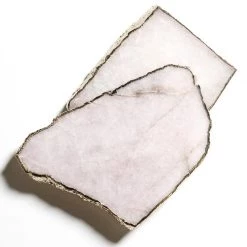 Rustic White & Wood Homewares White Quartz Serving Board 10 Rustic White & Wood Homewares White Quartz Serving Board