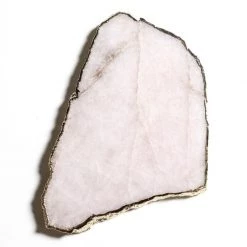 Rustic White & Wood Homewares White Quartz Serving Board 12 Rustic White & Wood Homewares White Quartz Serving Board