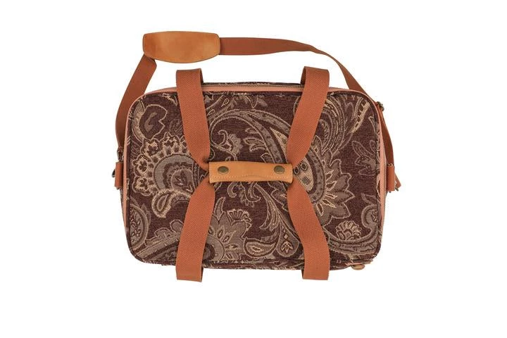 Rustic White & Wood Acacia Cooler Bag - Coco 7 Rustic White & Wood Acacia Cooler Bag - Coco