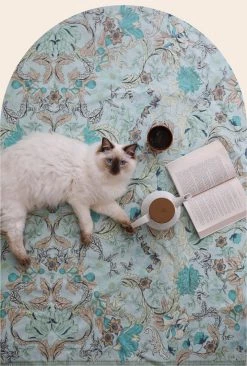 Rustic White & Wood Wandering Folk Picnic Rugs Crystal Forest Picnic Rug 14 Rustic White & Wood Wandering Folk Picnic Rugs Crystal Forest Picnic Rug