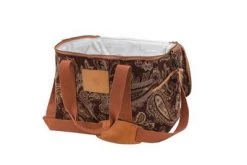 Rustic White & Wood Acacia Cooler Bag - Coco 11 Rustic White & Wood Acacia Cooler Bag - Coco