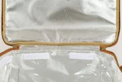 Rustic White & Wood Acacia Cooler Bag - Coco 15 Rustic White & Wood Acacia Cooler Bag - Coco