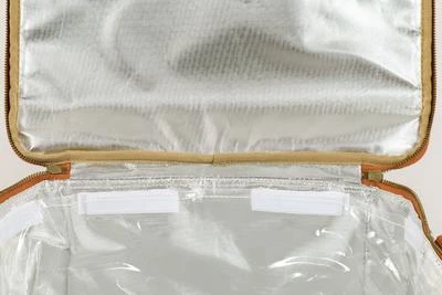 Rustic White & Wood Acacia Cooler Bag - Coco 9 Rustic White & Wood Acacia Cooler Bag - Coco