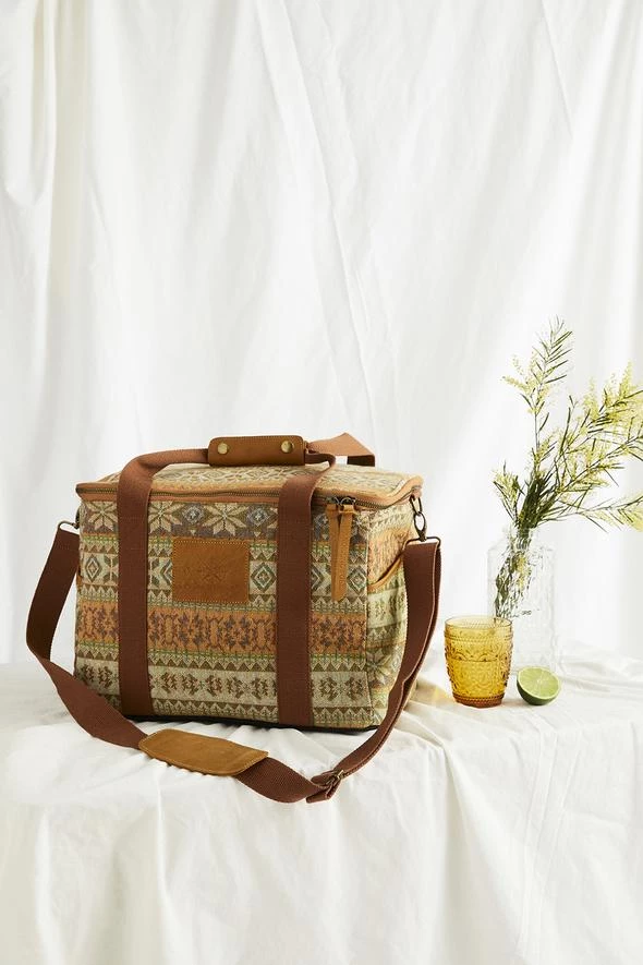 Rustic White & Wood Acacia Cooler Bag - Dusk 4 Rustic White & Wood Acacia Cooler Bag - Dusk