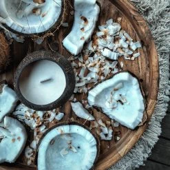 Rustic White & Wood Coconut Soy Candles - Various Scents 14 Rustic White & Wood Coconut Soy Candles - Various Scents