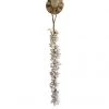Rustic White & Wood Shell Cluster Tassels - Spiked