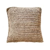 Rustic White & Wood Raffia Cushion Cover - Square Accessories