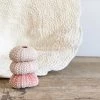 Rustic White & Wood Coastal Decor Sea Urchin - Pink