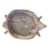 Rustic White & Wood Vintage Treasures 'Naga' Bowl - Original Piece, Bleached Wood