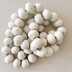 Rustic White & Wood Accessories Ethiopian Cross Pendant