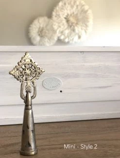 Rustic White & Wood Vintage Treasures Ethiopian Coptic Cross