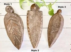 Rustic White & Wood Indian Tikka Boxes Vintage Treasures