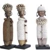Rustic White & Wood Tribal Treasures Namji Doll - White Or Gold - Medium